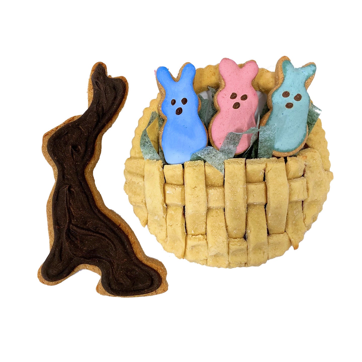 Hoppy Easter Cookie Basket