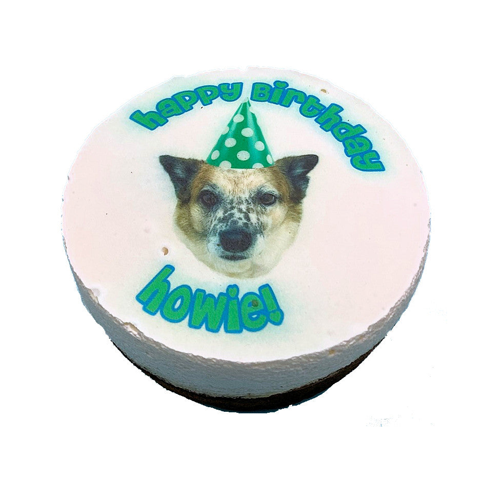 Pawty Hat Cake side